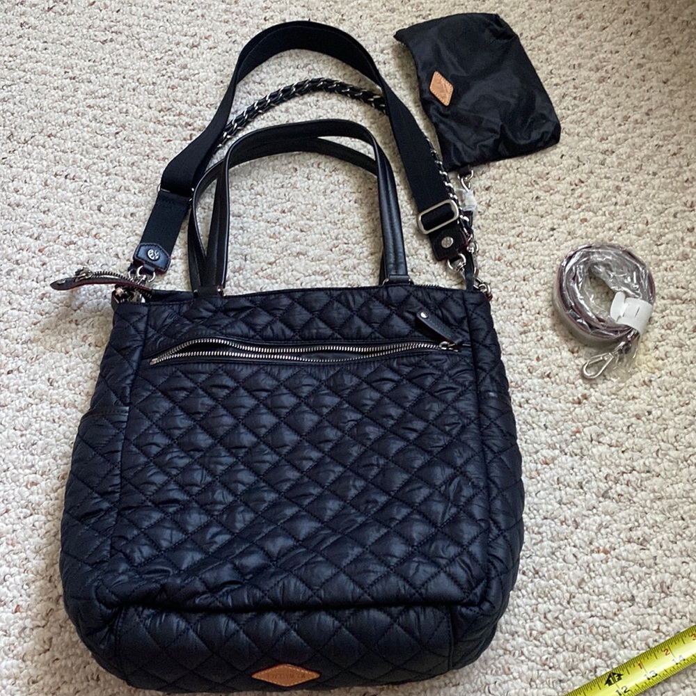 MZ Wallace Crosby Tote handbag bag - Black rare sold out - Picture 13 of 16